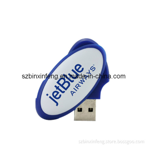 Swivel Plastic USB Flash Stick